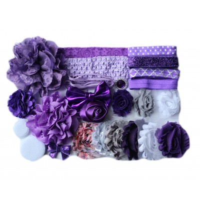 February / Amethyst Birthstone Headband Kit