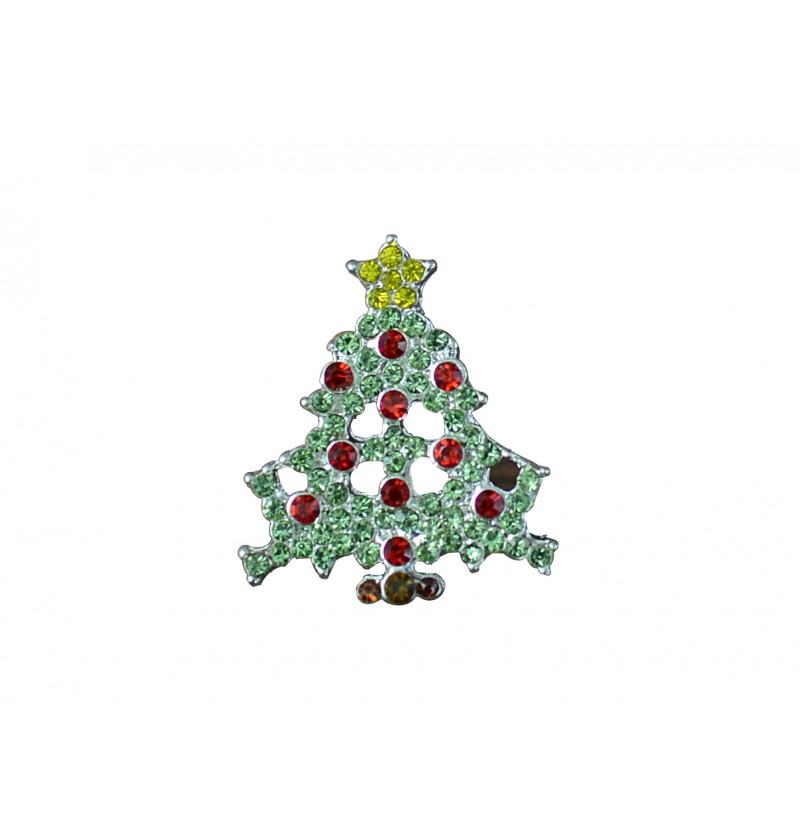 0.75" Christmas Tree Flatback