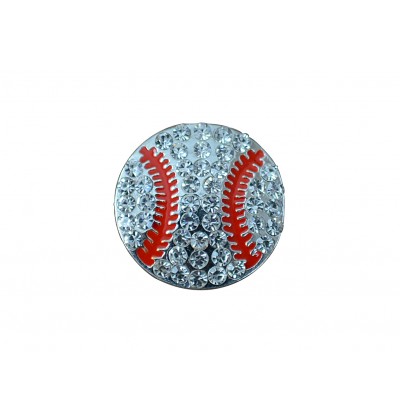 0.75" Baseball Flatback