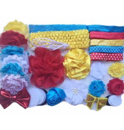 Mini Superheros Baby Shower Headband Kit