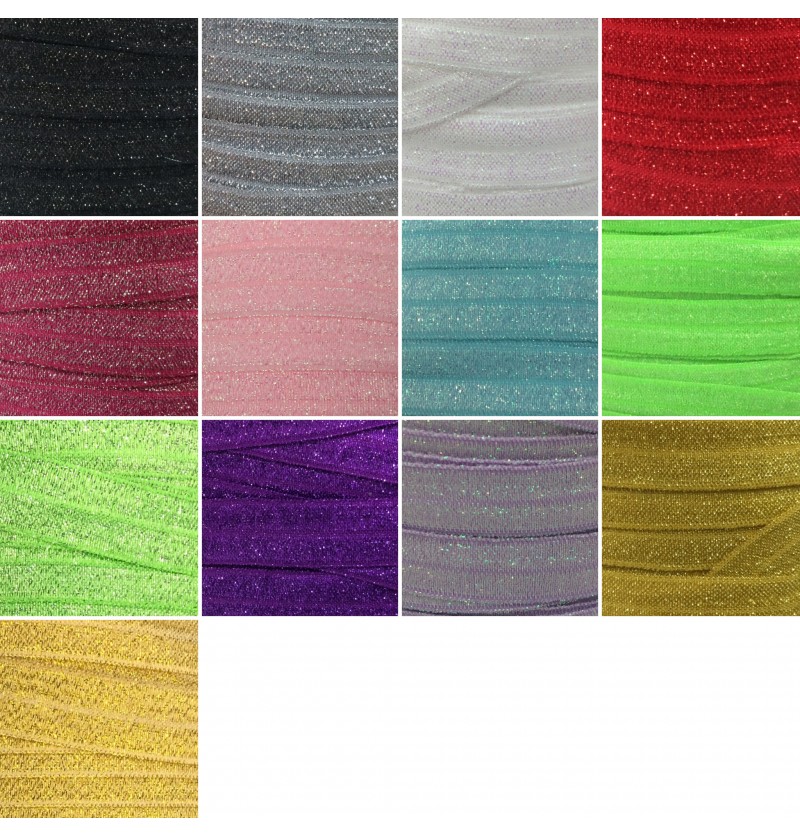 5/8 Shiny Fold Over Elastic-Wine – Nature's Fabrics