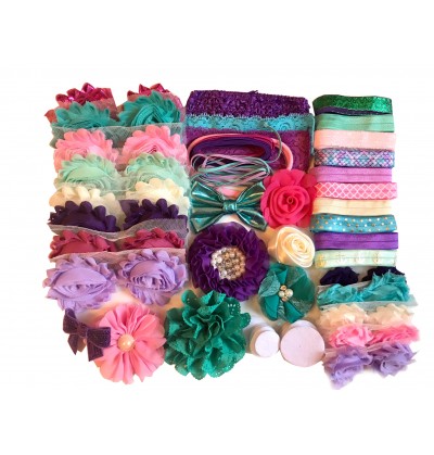 Mermaid Baby Shower Headband Kit