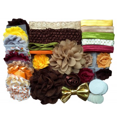 Mini Fall Baby Shower Headband Kit