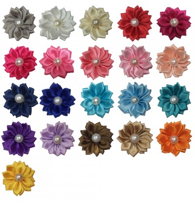 1.5" Pearl Petal Flowers Grab Bag - 10 pieces