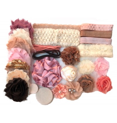 Mini Vintage Princess Baby Shower Headband Kit