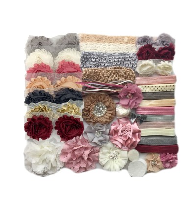 Antique Baby Shower Headband Kit