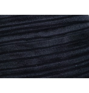 5 Yards 5/8" Fold Over Elastic Foldover Elastic Cord Elastic Headband FOE Black 
