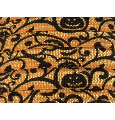 Halloween Pumpkins 5/8" Fold Over Elastic