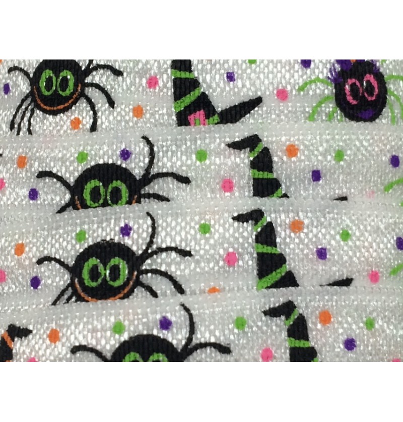 Halloween Spiders 5/8" Fold...