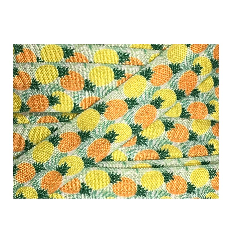 Pineapple Prints 5/8" Fold...