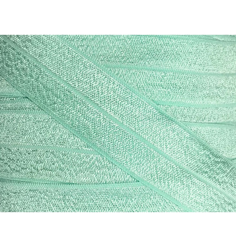 Fold Over Elastic 1 inch Mint green (1m)