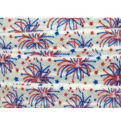 Fireworks 5/8" Fold Over Elastic