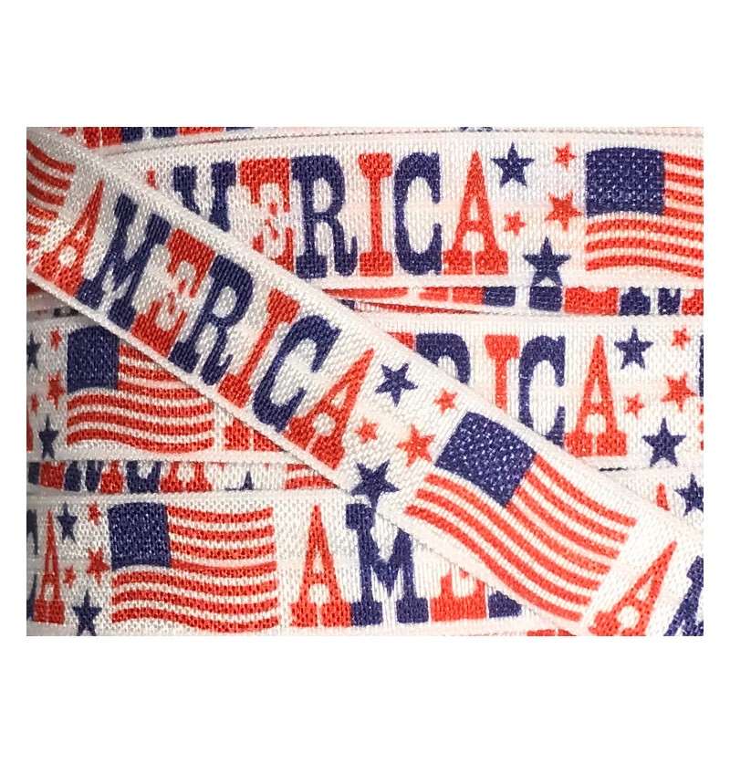 America 5/8" Fold Over Elastic