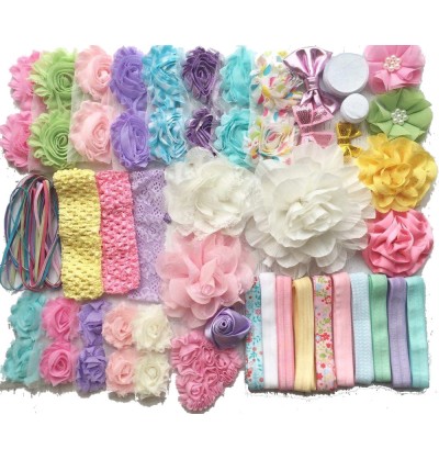 Springtime Pastels Baby Shower Headband Kit