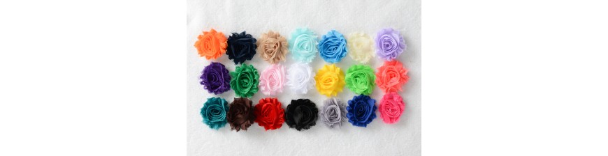 Shabby Chiffon Flowers - Prints and Patterns